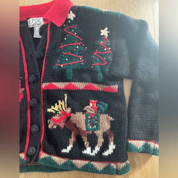 Knit Ugly Christmas Cardigan - Picture 4 of 6